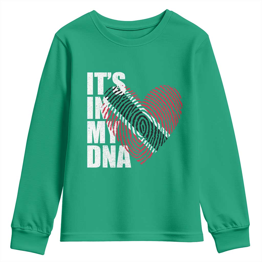 Its In My DNA Trinidadian And Tobagonian Youth Sweatshirt Trinidad And Tobago Flag - Wonder Print Shop