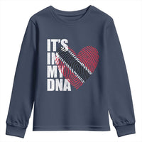 Its In My DNA Trinidadian And Tobagonian Youth Sweatshirt Trinidad And Tobago Flag - Wonder Print Shop