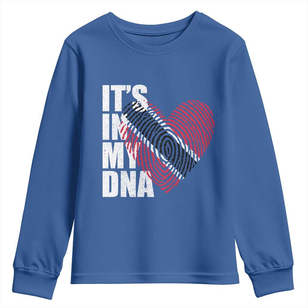 Its In My DNA Trinidadian And Tobagonian Youth Sweatshirt Trinidad And Tobago Flag - Wonder Print Shop