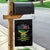 Made In America With Jamaica Parts Garden Flag Jamaican American - Wonder Print Shop