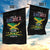 Made In America With Jamaica Parts Garden Flag Jamaican American - Wonder Print Shop