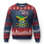 Made In America With Jamaica Parts Ugly Christmas Sweater Jamaican American - Wonder Print Shop
