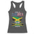 Made In America With Jamaica Parts Racerback Tank Top Jamaican American - Wonder Print Shop