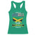 Made In America With Jamaica Parts Racerback Tank Top Jamaican American - Wonder Print Shop