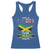 Made In America With Jamaica Parts Racerback Tank Top Jamaican American - Wonder Print Shop