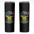 Made In America With Jamaica Parts Skinny Tumbler Jamaican American - Wonder Print Shop