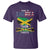 Made In America With Jamaica Parts T Shirt Jamaican American - Wonder Print Shop
