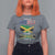 Made In America With Jamaica Parts T Shirt For Women Jamaican American - Wonder Print Shop