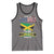 Made In America With Jamaica Parts Tank Top Jamaican American - Wonder Print Shop