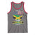 Made In America With Jamaica Parts Tank Top Jamaican American - Wonder Print Shop