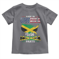 Made In America With Jamaica Parts Toddler T Shirt Jamaican American - Wonder Print Shop