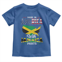 Made In America With Jamaica Parts Toddler T Shirt Jamaican American - Wonder Print Shop