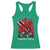 Trinidadian and Tobagonian Pride Racerback Tank Top Trinidadian Roots Scarlet Ibis Steelpans - Wonder Print Shop
