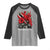 Trinidadian and Tobagonian Pride Raglan Shirt Trinidadian Roots Scarlet Ibis Steelpans - Wonder Print Shop