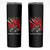 Trinidadian and Tobagonian Pride Skinny Tumbler Trinidadian Roots Scarlet Ibis Steelpans - Wonder Print Shop