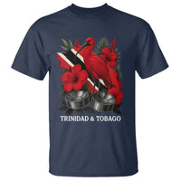 Trinidadian and Tobagonian Pride T Shirt Trinidadian Roots Scarlet Ibis Steelpans - Wonder Print Shop