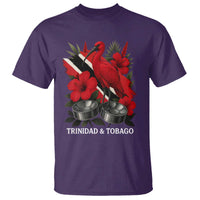 Trinidadian and Tobagonian Pride T Shirt Trinidadian Roots Scarlet Ibis Steelpans - Wonder Print Shop