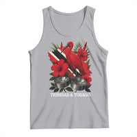 Trinidadian and Tobagonian Pride Tank Top Trinidadian Roots Scarlet Ibis Steelpans - Wonder Print Shop
