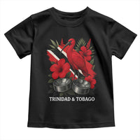 Trinidadian and Tobagonian Pride Toddler T Shirt Trinidadian Roots Scarlet Ibis Steelpans - Wonder Print Shop