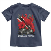 Trinidadian and Tobagonian Pride Toddler T Shirt Trinidadian Roots Scarlet Ibis Steelpans - Wonder Print Shop