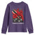 Trinidadian and Tobagonian Pride Youth Sweatshirt Trinidadian Roots Scarlet Ibis Steelpans - Wonder Print Shop