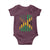 Jamaican American Distressed Patriotic Flag Baby Onesie - Wonder Print Shop