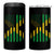 Jamaican American Distressed Patriotic Flag 4 in 1 Can Cooler Tumbler - Wonder Print Shop
