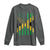 Jamaican American Distressed Patriotic Flag Long Sleeve Shirt - Wonder Print Shop