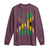 Jamaican American Distressed Patriotic Flag Long Sleeve Shirt - Wonder Print Shop