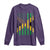 Jamaican American Distressed Patriotic Flag Long Sleeve Shirt - Wonder Print Shop