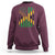 Jamaican American Distressed Patriotic Flag Sweatshirt - Wonder Print Shop