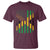 Jamaican American Distressed Patriotic Flag T Shirt - Wonder Print Shop