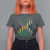 Jamaican American Distressed Patriotic Flag T Shirt For Women - Wonder Print Shop