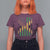 Jamaican American Distressed Patriotic Flag T Shirt For Women - Wonder Print Shop