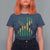 Jamaican American Distressed Patriotic Flag T Shirt For Women - Wonder Print Shop