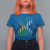 Jamaican American Distressed Patriotic Flag T Shirt For Women - Wonder Print Shop