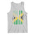 Jamaican American Distressed Patriotic Flag Tank Top - Wonder Print Shop