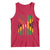 Jamaican American Distressed Patriotic Flag Tank Top - Wonder Print Shop