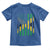 Jamaican American Distressed Patriotic Flag Toddler T Shirt - Wonder Print Shop