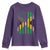 Jamaican American Distressed Patriotic Flag Youth Sweatshirt - Wonder Print Shop