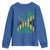 Jamaican American Distressed Patriotic Flag Youth Sweatshirt - Wonder Print Shop