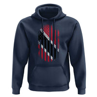 Trinidad And Tobago Trinidadian American Flag Hoodie - Wonder Print Shop