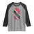 Trinidad And Tobago Trinidadian American Flag Raglan Shirt - Wonder Print Shop