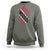 Trinidad And Tobago Trinidadian American Flag Sweatshirt - Wonder Print Shop