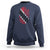 Trinidad And Tobago Trinidadian American Flag Sweatshirt - Wonder Print Shop