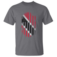 Trinidad And Tobago Trinidadian American Flag T Shirt - Wonder Print Shop