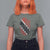 Trinidad And Tobago Trinidadian American Flag T Shirt For Women - Wonder Print Shop