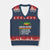 Jamaican Travel Vacation Trip V-Neck Knit Sweater Vest Jamaica Bound Luggage Passport No Kids - Wonder Print Shop
