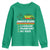 Jamaican Travel Vacation Trip Youth Sweatshirt Jamaica Bound Luggage Passport No Kids - Wonder Print Shop