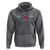 Trinidad And Tobago Heartbeat ECG Pulse Trinidadian Flag Hoodie - Wonder Print Shop